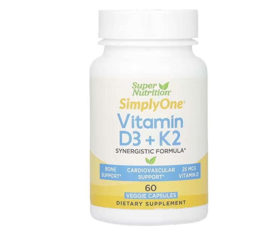 Super Nutrition, Vitaminas D3 y K2